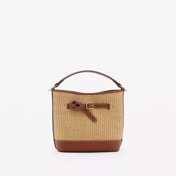 Mango Handbags - NWT MANGO
Women's Buckle Detail Canvas Bucket Bag